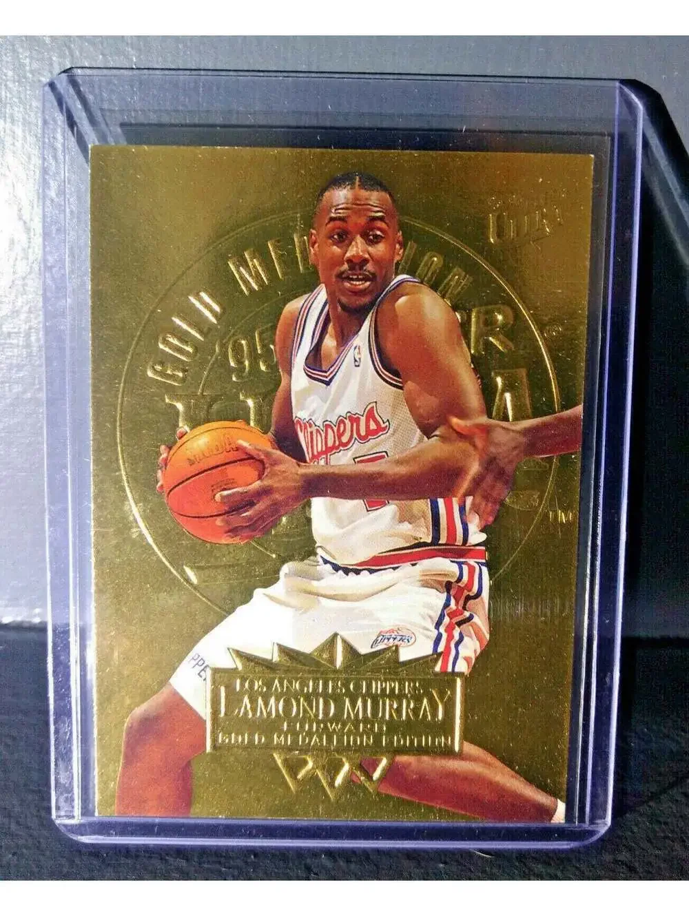 1995-96 Lamond Murray Fleer Ultra Gold Medallion #79 Basketball Card